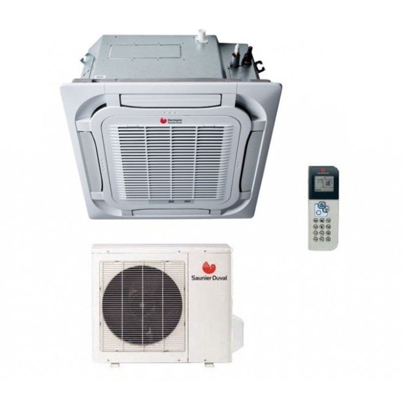 Climatizzatore Condizionatore A Cassetta A 4 Vie Hermann Saunier Duval Inverter Mod Vivair Sdh19 - 085ikn Da 28000 Btu Gas R32 Climatizzatore Condizionatore A Cassetta A 4 Vie Hermann Saunier Duval Inverter Mod Vivair Sdh19 - 085ikn Da 28000 Btu Gas R32