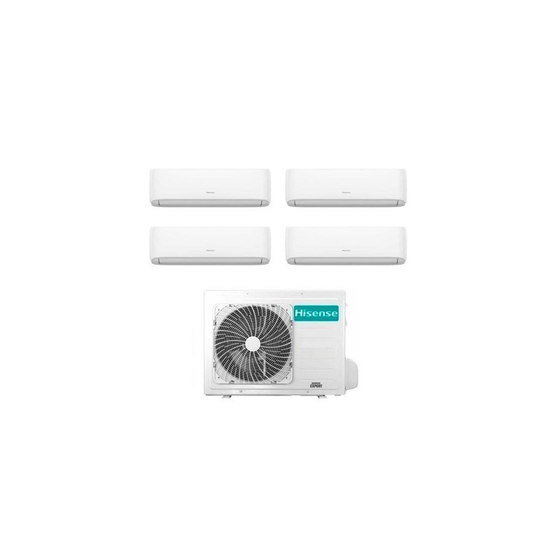 Climatizzatore Condizionatore Hisense Quadri Split Inverter serie HI-COMFORT 7+7+7+12 con 4AMW105U4RAA R-32 Wi-Fi Integrato 7000 Climatizzatore Condizionatore Hisense Quadri Split Inverter serie HI-COMFORT 7+7+7+12 con 4AMW105U4RAA R-32 Wi-Fi Integrato 7000