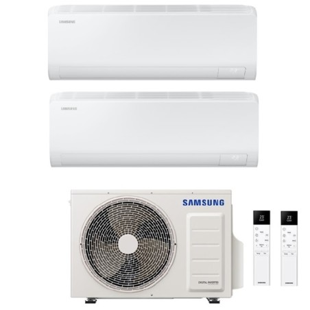 Climatizzatore Condizionatore Dual split SAMSUNG 7000+9000 btu serie CEBU S2 Inverter con AJ040TXJ R-32 WI-FI INTEGRATO 7+9 A+++/A++
