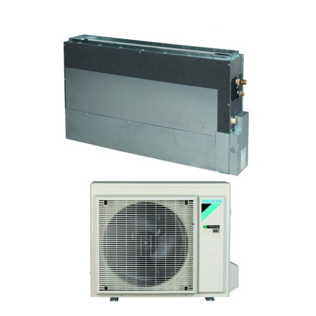 Climatizzatore Condizionatore DAIKIN Bluevolution Mono split 9000 btu a Pavimento ad Incasso MINI SKY con FNA25A9 R-32 WI-FI OPTIONAL A+/A+
