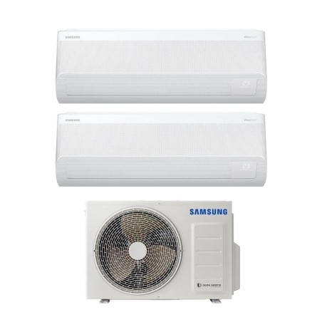 Climatizzatore Condizionatore SAMSUNG Dual Split 9000+9000 btu Inverter serie WINDFREE AVANT S2 con AJ050TXJ2KG R-32 9+9 WI-FI INTEGRATO A+++/A++