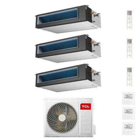 Climatizzatore Condizionatore Canalizzabile TCL Trial Split 9000+12000+18000 con MT2730 R-32 WI-FI OPTIONAL con Comandi Inclusi 9+12+18 A++/A+