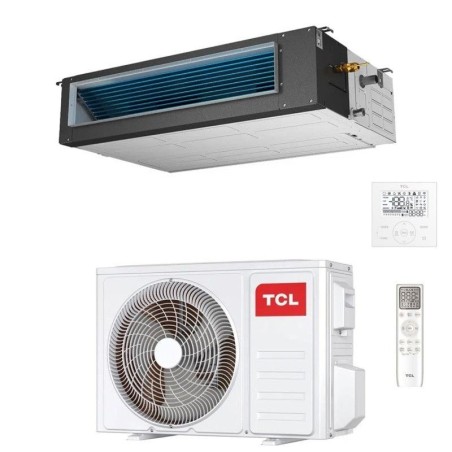 Climatizzatore Condizionatore TCL Canalizzato Canalizzabile Inverter 24000 Btu con MN24DW1 R-32 WI-FI OPTIONAL  con Comando Cablato Incluso A++/A+