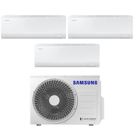 Climatizzatore Condizionatore SAMSUNG Trial split inverter serie CEBU S2 Da 7000+9000+12000 Btu con AJ052TXJ3KG R-32 WI-FI INTEGRATO 7+9+12 A+++/A++