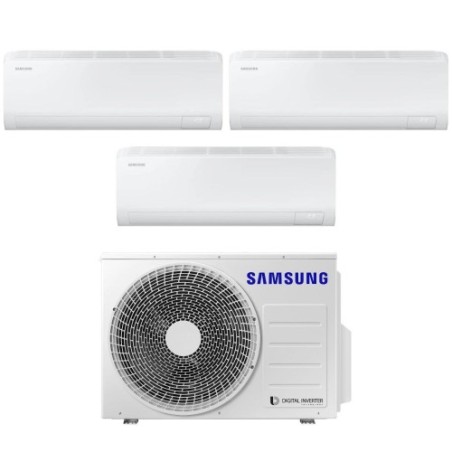 Climatizzatore Condizionatore SAMSUNG Trial split inverter serie CEBU S2 Da 7000+9000+12000 Btu con AJ068TXJ3KG R-32 WI-FI INTEGRATO 7+9+12 A++/A+